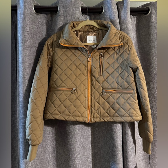 Avec Les Filles Quilted Crop Jacket - Picture 6 of 14